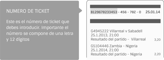 Comprobar ticket de codere